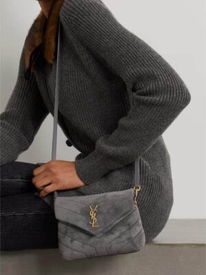 [생로랑] 루루 토이 스웨이드 숄더백 467072 (8 Colors)