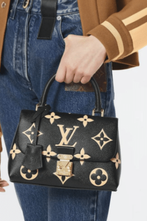 [루이비통] 마들렌 BB 바이컬러 모노그램 앙프렝뜨(블랙/베쥬)M45978