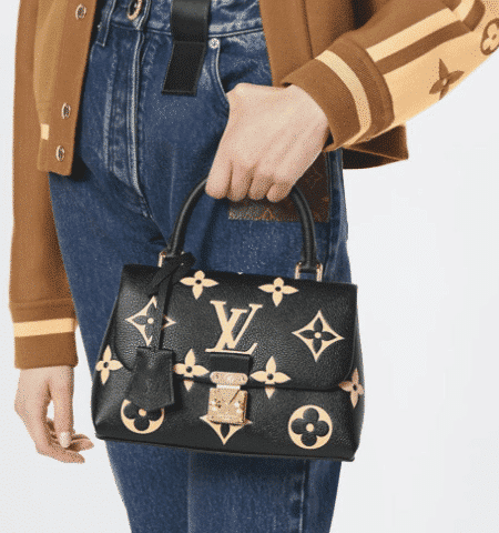 [루이비통] 마들렌 BB 바이컬러 모노그램 앙프렝뜨(블랙/베쥬)M45978