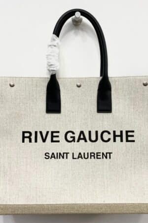 [생로랑] 리브가슈 캔버스 토트백