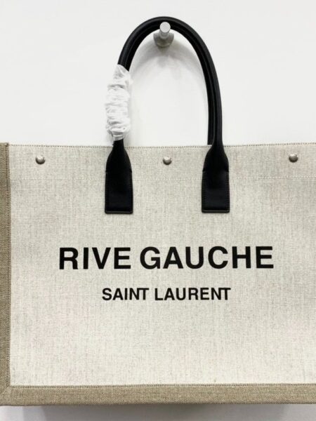 [생로랑] 리브가슈 캔버스 토트백