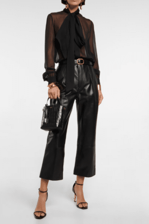 [생로랑] 크로커다일 엠보싱 미니 토이 쇼퍼백 712367