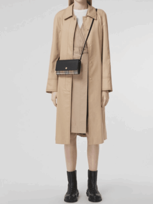 [버버리] 체크 스트랩 크로스백 8058001