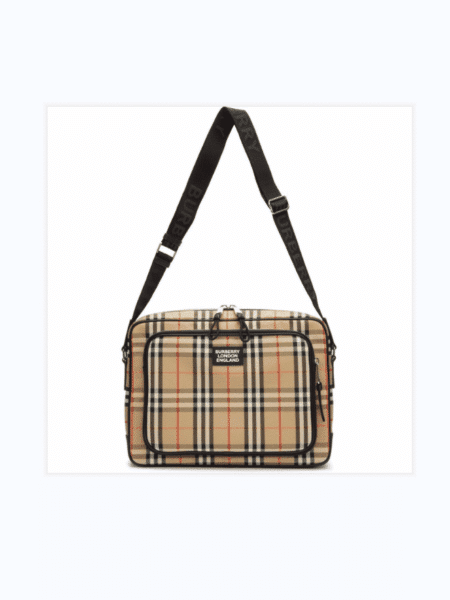 [버버리] 체크 메신저백 8023023