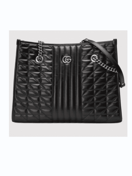 [구찌] GG 마몽 미디엄 토트 숄더백 675796