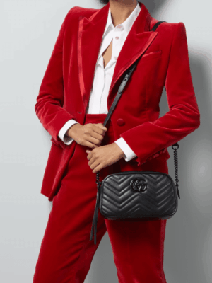 [구찌] GG 마몽 스몰 카메라백 447632