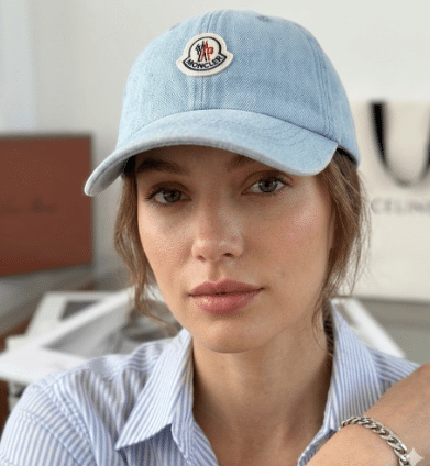 [몽클레어] 로고 패치 데님 볼캡 (3 COLORS)