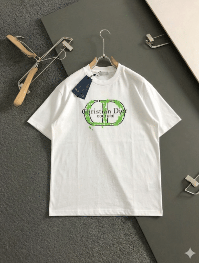 [디올] 크리스찬 디올 쿠튀르 로고 티셔츠 (2 COLORS)