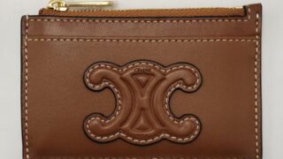 xxx 고객님 [셀린느] 퀴르 트리옹프 지퍼 카드 지갑 – 샤이니 카프스킨/탠 10K583EMH.38NO (사이트 주문)