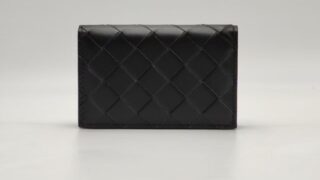 xxx 고객님 [보테가베네타] 인트레치아토 명함 케이스 667141 (4 COLORS)/블랙(사이트 주문) 