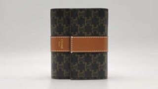 xxx고객님 [셀린느] 스몰 3단 지갑 - 트리옹프 캔버스 & 램스킨 10D572BZ9.04LU (사이트 주문)